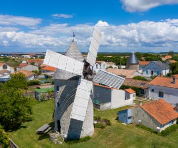 Le Moulin de la Plataine. Crédit : Mairie de Bourcefranc-Le Chapus