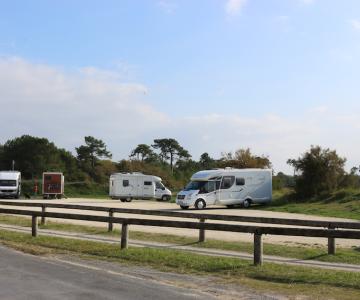 Aire de camping-cars. Crédit : Mairie de Bourcefranc-Le Chapus