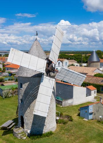 Le Moulin de la Plataine. Crédit : Mairie de Bourcefranc-Le Chapus