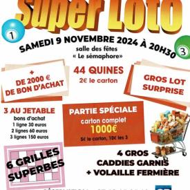 Loto du comité des fêtes